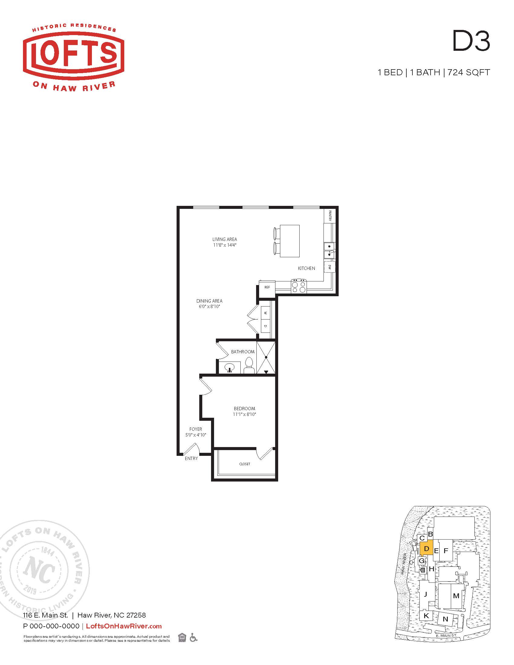 The Lofts on Haw River TriVest McNeil Real Estate
