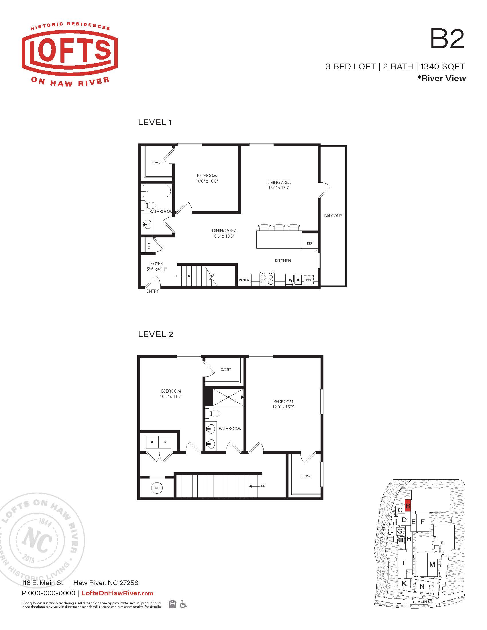 The Lofts on Haw River TriVest McNeil Real Estate